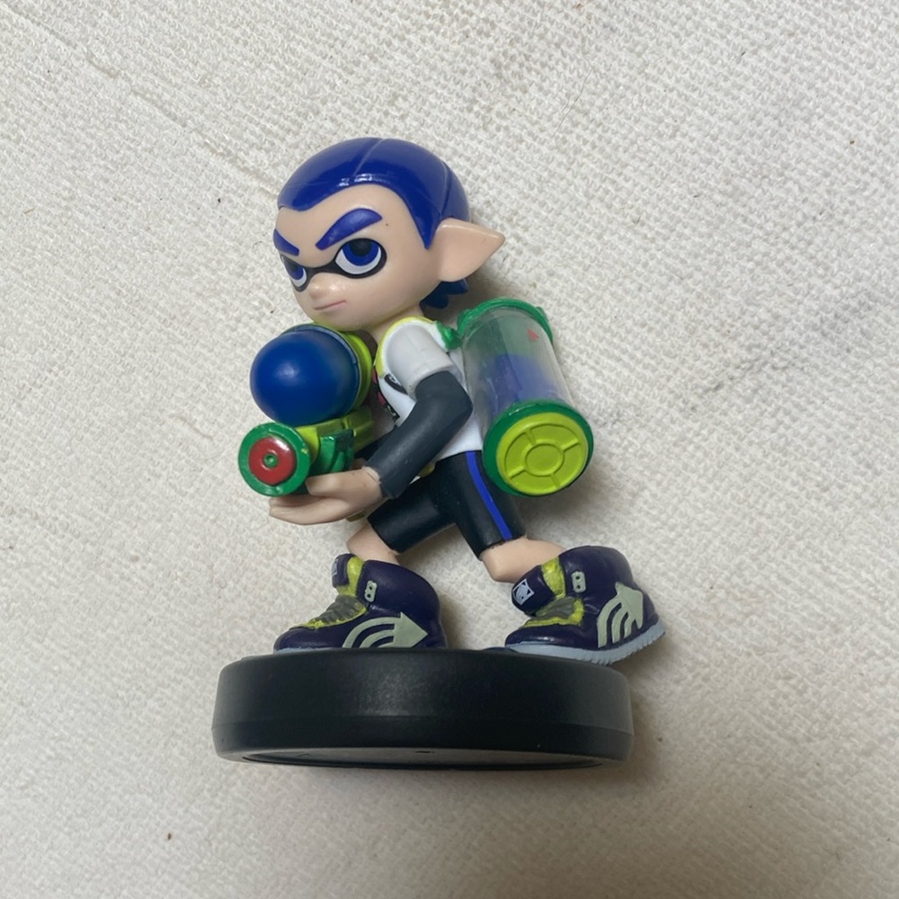 Inkling boy splatoon squid Nintendo amiibo